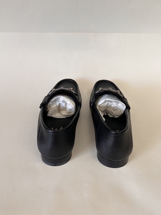 GUCCI Men\'s Horsebit 1953 Loafers Black Leather Size 10 (US) NIB 816370 AAEHX main image 9